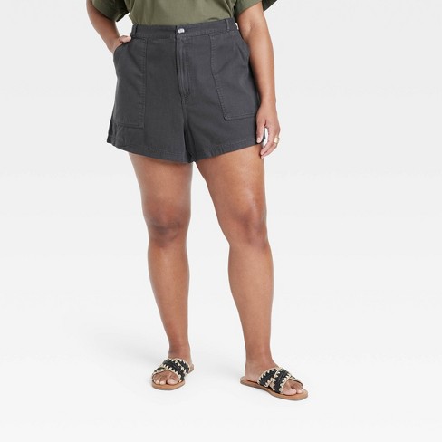 Women's Mid-rise Utility Cargo Pants - Universal Thread™ Olive Green 28 :  Target