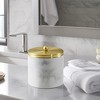 LIVN CO. Modern Marbled Resin Jar - 2 of 4