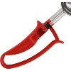 Zeroll Universal Standard Length EZ Disher Food Portion Control Scoop 2-Inch, Red - 2 of 3