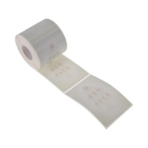 Unique Bargains Christmas Stickers for Ceramic Glass Metal Paper Plastic Peel Light Gray Blue 1Pcs - 1 of 4