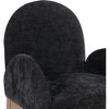 Meridian Furniture,Waldorf Chenille Fabric Dining Chair - 4 of 4