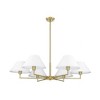 Z-Lite Leila 6 - Light Chandelier in  Luxe Gold - image 2 of 4