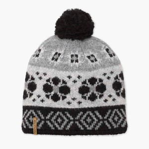 Turtle Fur Camilla Beanie - Women's Recycled Lined Winter Pom, Black - 1 of 1