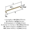 Amerock Collet Pull for Cabinets, Drawers, and Furniture - 3 of 4