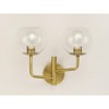 Maxim Lighting Branch 2 - Light Vanity in  Natural Aged Brass - 3 of 3