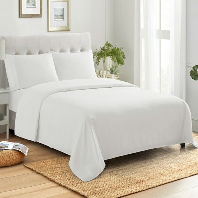 Photo 1 of 4 Piece 100% Cotton 400 Thread Count Sheet Set by Sweet Home Collection™