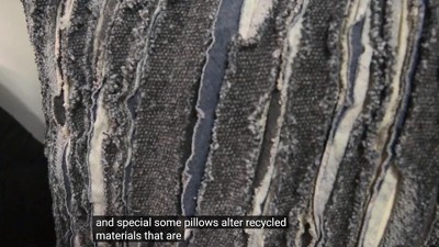 Large Multicolor Embroidered Square Bohemian Pillow