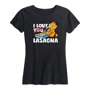 Women's - Garfield - Valentine's Day Short Sleeve Graphic T-Shirt - 1 of 4