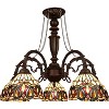 Chloe Lighting Serenity Victorian-Style 5-Light Dark Bronze Finish Large Chandelier 27" Wide - 3 of 3