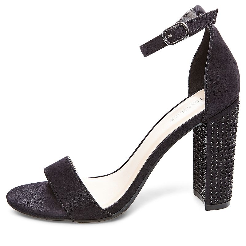 Women's Gigi Quarter Strap Dress Sandals Tevolio&#8482; - Black 8.5, 2 of 7