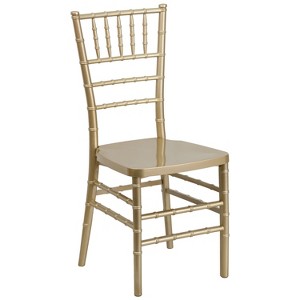 Riverstone Furniture Collection Resin Chiavari Chair Gold