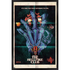 Trends International Netflix Stranger Things: Season 4 - The Hellfire Club Framed Wall Poster Prints - 1 of 4