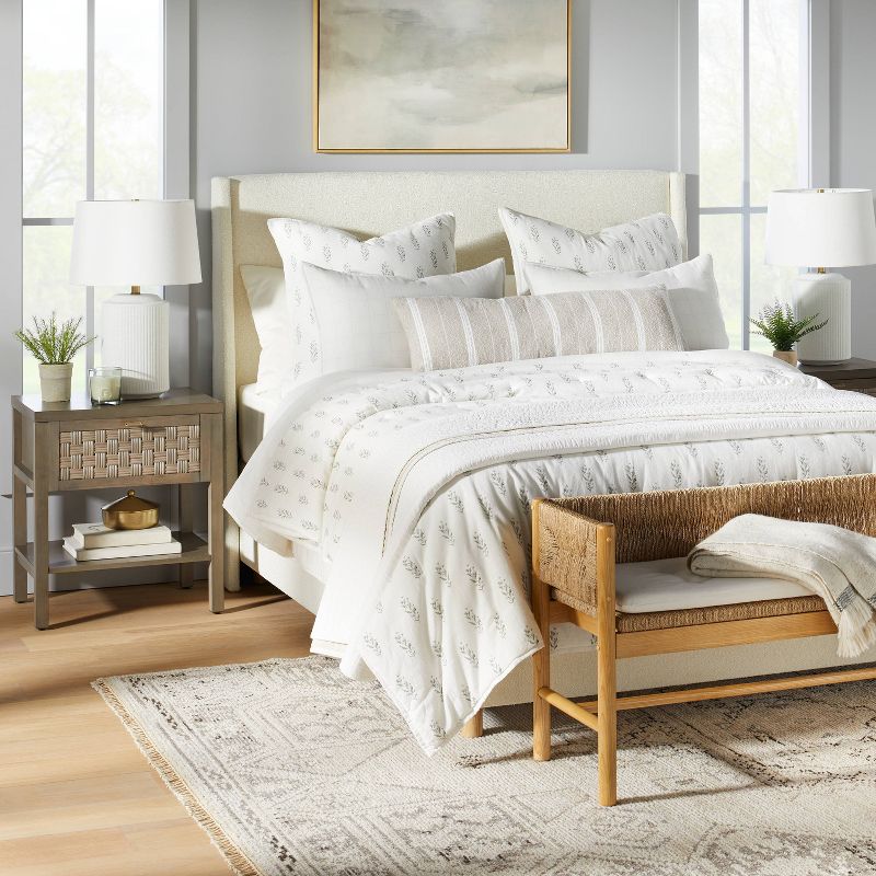 Encino Fully Upholstered Bed - Threshold™ designed with Studio McGee, 3 of 19
