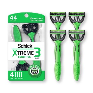 Schick Xtreme 3 Sensitive Razor - 4ct - 1 of 4