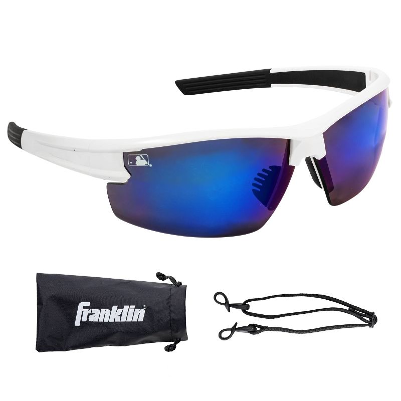 Franklin Sports MLB Non Flip Up Sunglasses - White, 2 of 3