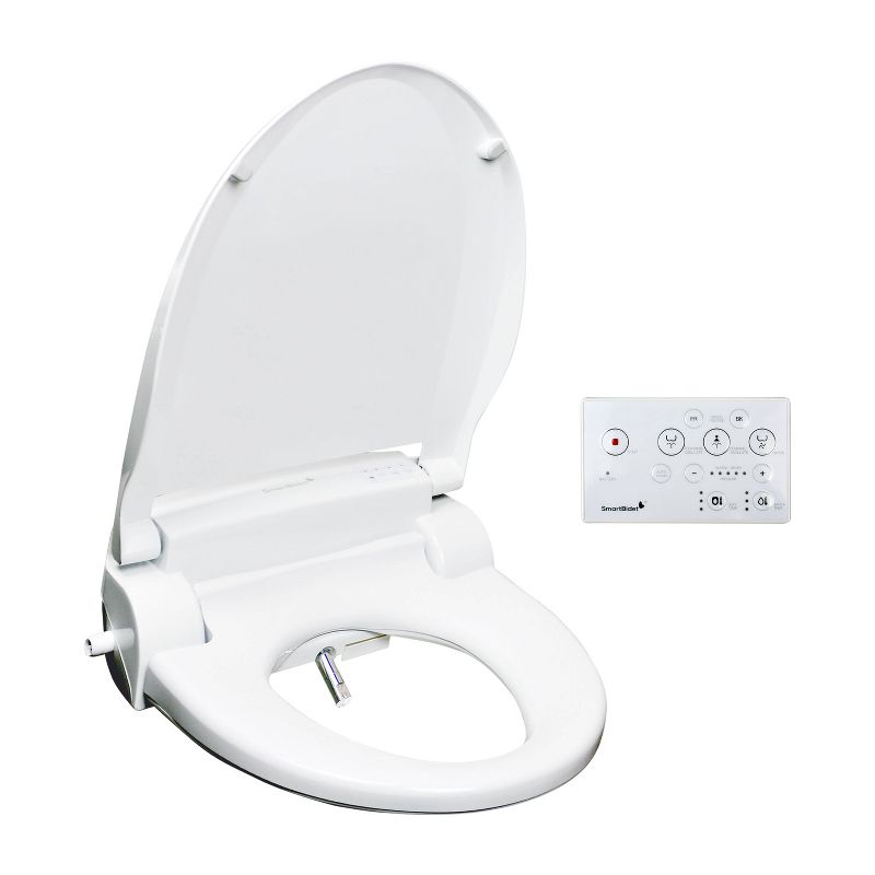 SB-2400ER Electric Bidet Toilet Seat for French Curve and Elongated Toilets White - SmartBidet, 3 of 13