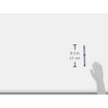 Casual Canine TwoTone Pawprint Dog Collar, 6-10-Inch, Purple - 3 of 3