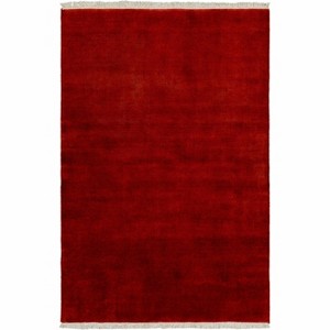 Hauteloom Myron Brick Red Wool Area Rug - 1 of 4