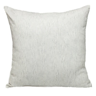 Parkland Collection,Transitional Striped Square Pillow