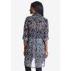 Jessica London Women's Plus Size Sheer Georgette Mega Tunic - 3 of 4