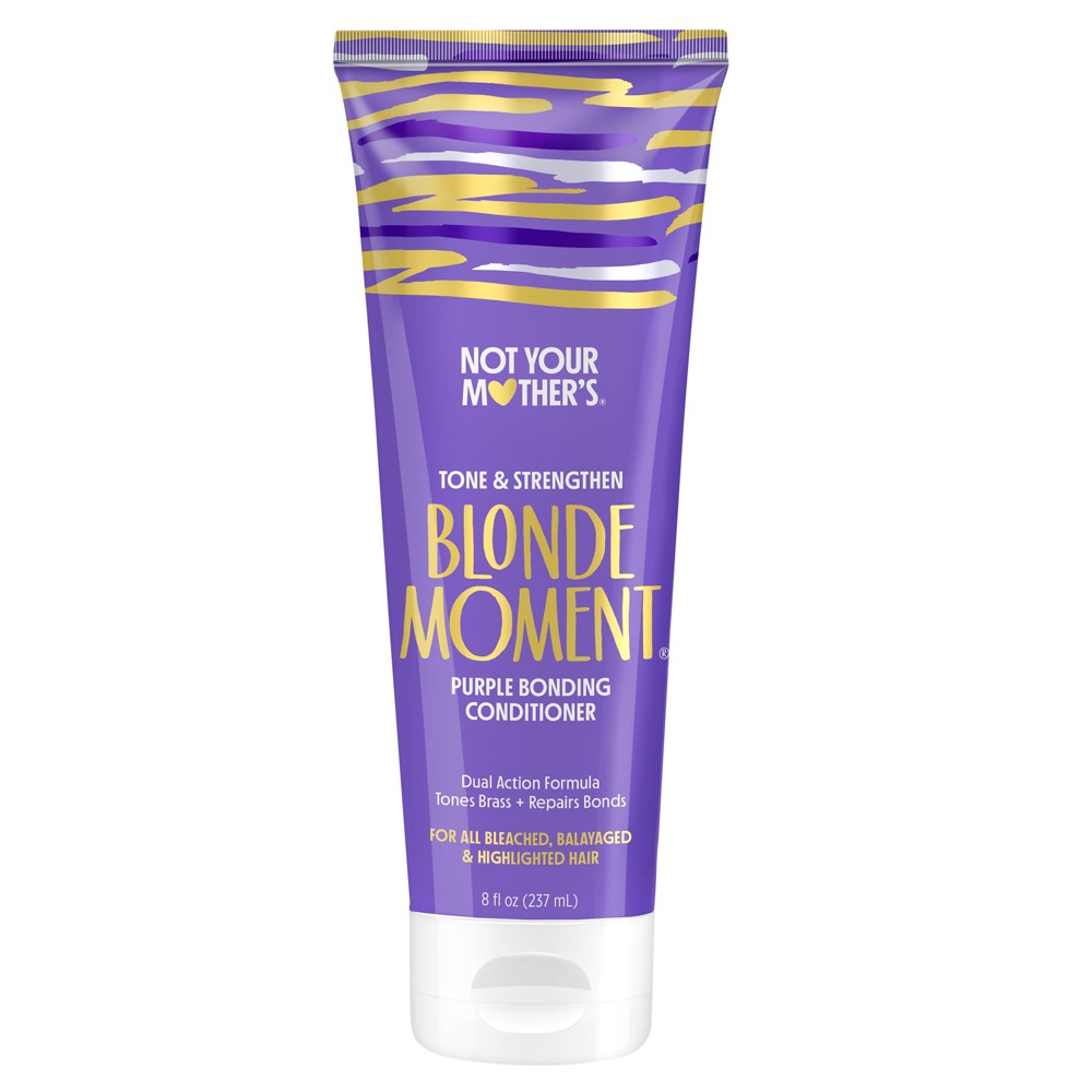 Photos - Hair Product Not Your Mother's Blonde Moment Purple Bonding Conditioner Tone and Repair
