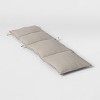 78"x24" Heathered Outdoor Chaise Lounge Cushion - Threshold™ - 4 of 4