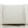 Vynxaria White 2 Piece Turkish Cotton Bath Sheet Set - 3 of 4