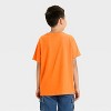 Boys' Super Mario Boo Halloween Short Sleeve Graphic T-Shirt - Orange - 3 of 4