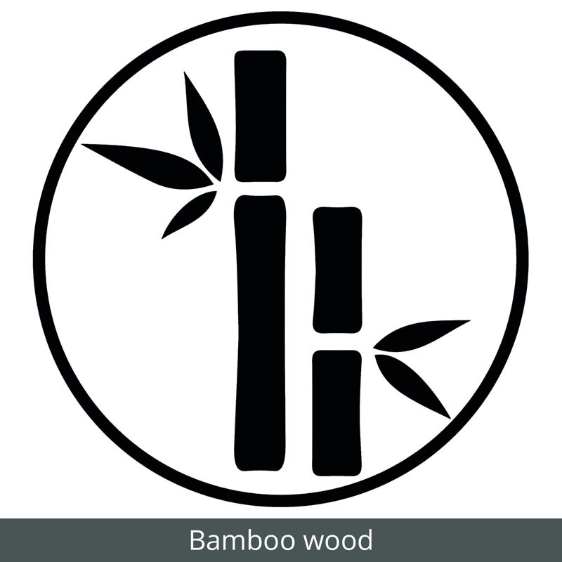 mDesign Bamboo Non-Slip Indoor/Outdoor Spa Bath Mat - Natural Light Wood, 3 of 7