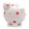 Child To Cherish 7.75 In Pink Multi Dot Bank Bow Save Money Girl Decorative Banks - 3 of 4
