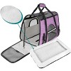 PetAmi Airline Approved Pet Carrier for Cat Dog, Soft Sided Travel Supplies Accessories, Ventilated Carrying Bag Kitten Puppy - 4 of 4