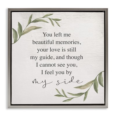 Stupell Industries Grieving Inspirational Heartfelt Phrase, 25" x 25"