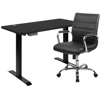 StarTech.com Adjustable Under Desk Foot Rest - Ergonomic Footrest - Large  18x14in - Office Footrest Stool w/ Adjustable Height, Angle - Create a more