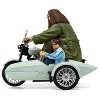 Motorcycle and Sidecar Light Green w/Harry and Hagrid Figures "Harry Potter" (2010) Movie Diecast Motorcycle Model  by Corgi - 2 of 3