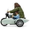 Motorcycle and Sidecar Light Green w/Harry and Hagrid Figures "Harry Potter" (2010) Movie Diecast Motorcycle Model  by Corgi - image 2 of 3