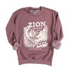 Simply Sage Market Zion National Park Established 1919 Sweatshirt - 3 of 4