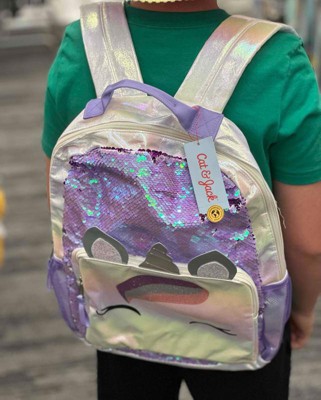 Kids' 16.8 Unicorn Pocket Backpack - Cat & Jack™ White/Purple