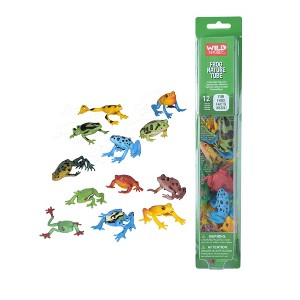 Wild Republic Nature Tube Frog Figurines, 12 Pieces - 1 of 1
