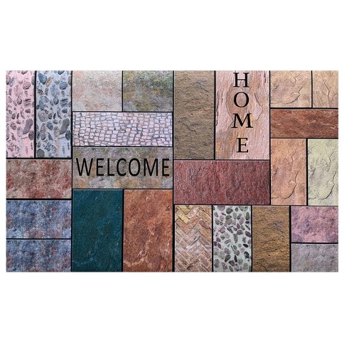 Durable Front Door Mat Heavy Duty Doormat for Outdoor 17x29.5 Inch