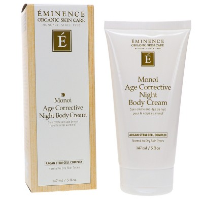 Eminence Monoi Age Corrective Night Body Cream 5 Oz : Target