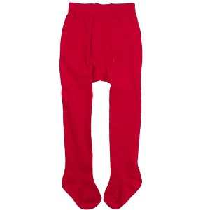 RuffleButts Baby Girls Footed RuffleButt Tights - 1 of 2