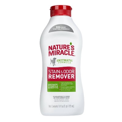 Nature's Miracle Pour Pet Stain and Odor Remover Enzymatic Formula 16 Oz