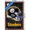Trends International NFL Pittsburgh Steelers - Neon Helmet 23 Unframed Wall Poster Prints - 3 of 4