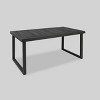 Mayhill 7pc Acacia Wood and Wicker Dining Set: Weather-Resistant, 6 Arm Chairs - Christopher Knight Home - 4 of 4