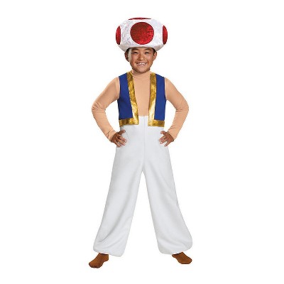 Disguise Boys' Deluxe Super Mario Bros. Toad Costume