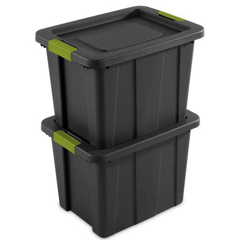 Sterilite Tuff1 Latching Stacking Plastic Storage Box, 4 of 8
