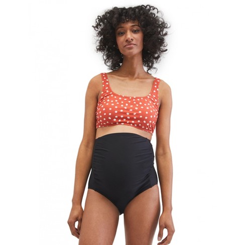 Beach Bump™ High Waist Bikini Bottom Upf 50+ | Motherhood