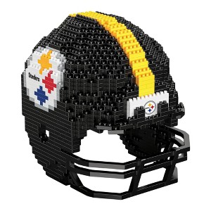 Forever Collectibles Pittsburgh Steelers NFL FOCO BRXLZ Helmet Building Block Set - 1 of 4