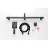 PAGED Hand Held Shower Head Modern Rain Shower Head with 28-Inch Slide Bar and 59-Inch Hose for Bathroom - 4 of 4