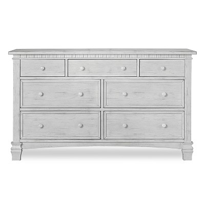 evolur madison double dresser weathered grey